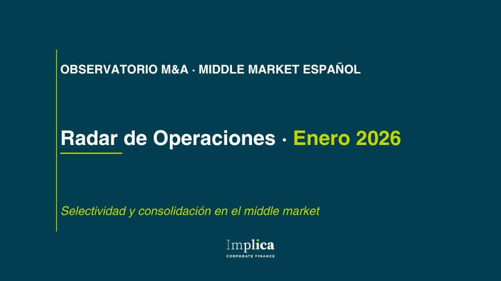 Radar de Operaciones · Enero 2026